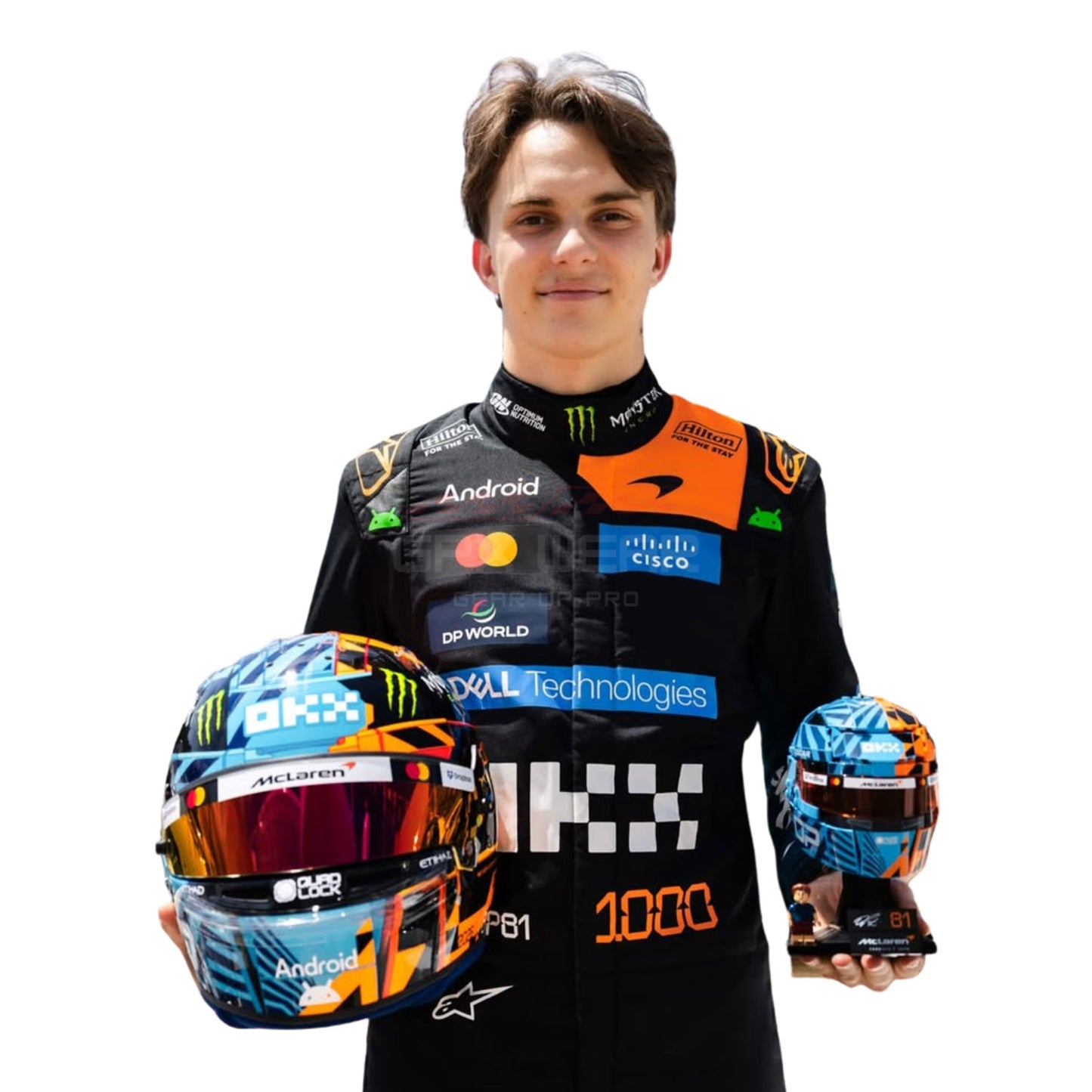 2026 Oscar Piastri Monaco GP F1 Racing Suit Team McLaren