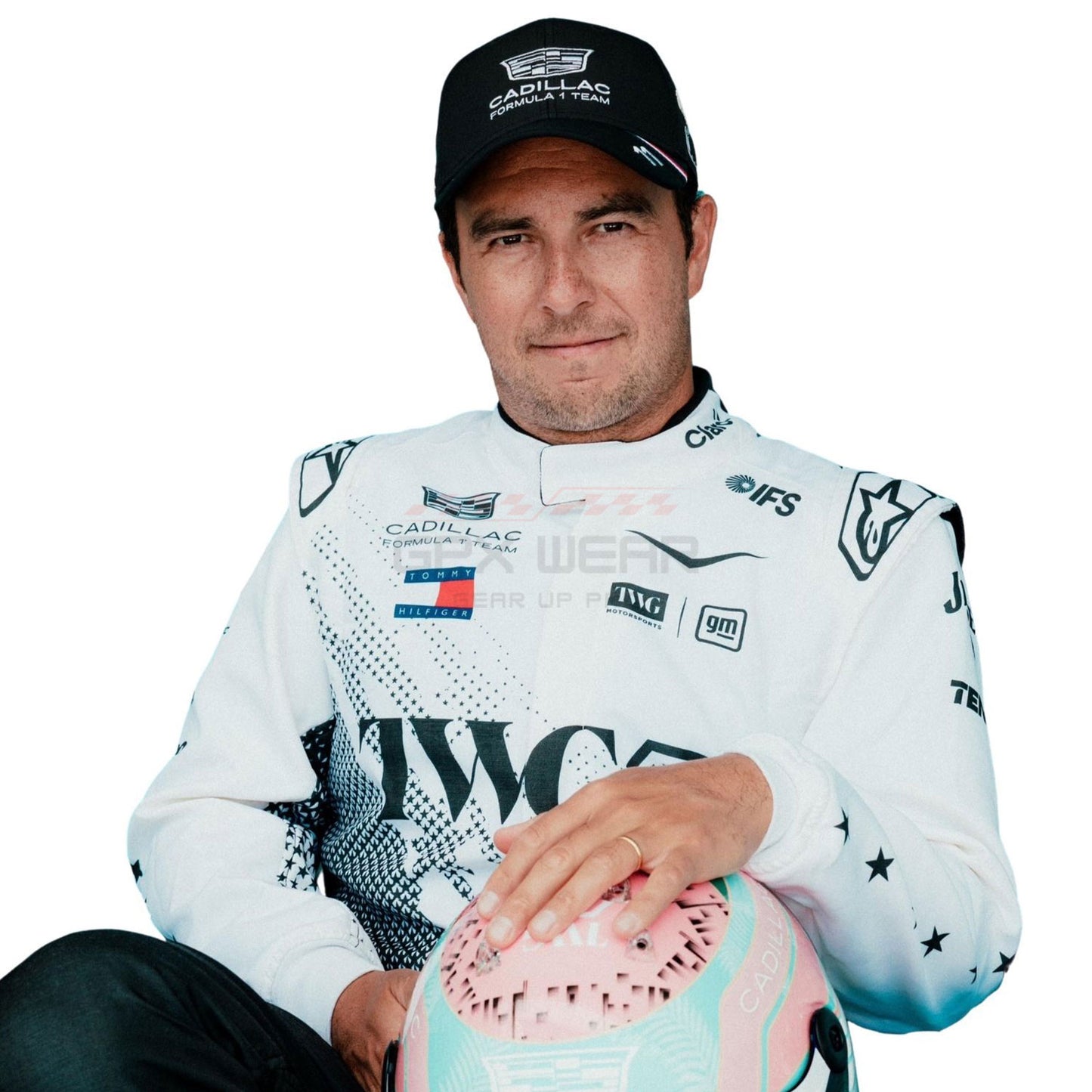 2026 Sergio Perez Miami GP F1 Racing Suit Team Cadillac
