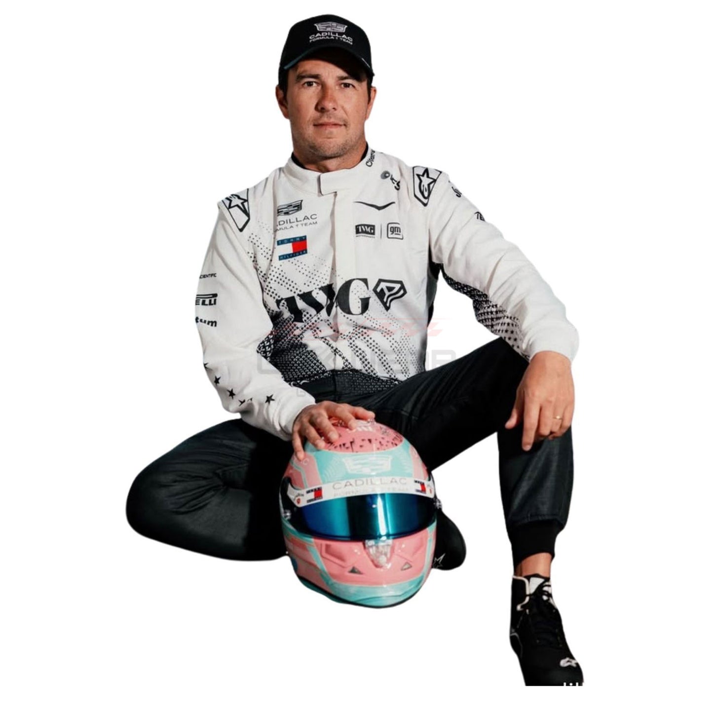 2026 Sergio Perez Miami GP F1 Racing Suit Team Cadillac