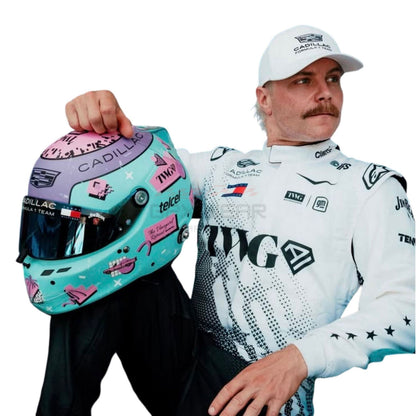 2026 Valtteri Bottas Miami GP F1 Racing Suit Team Cadillac