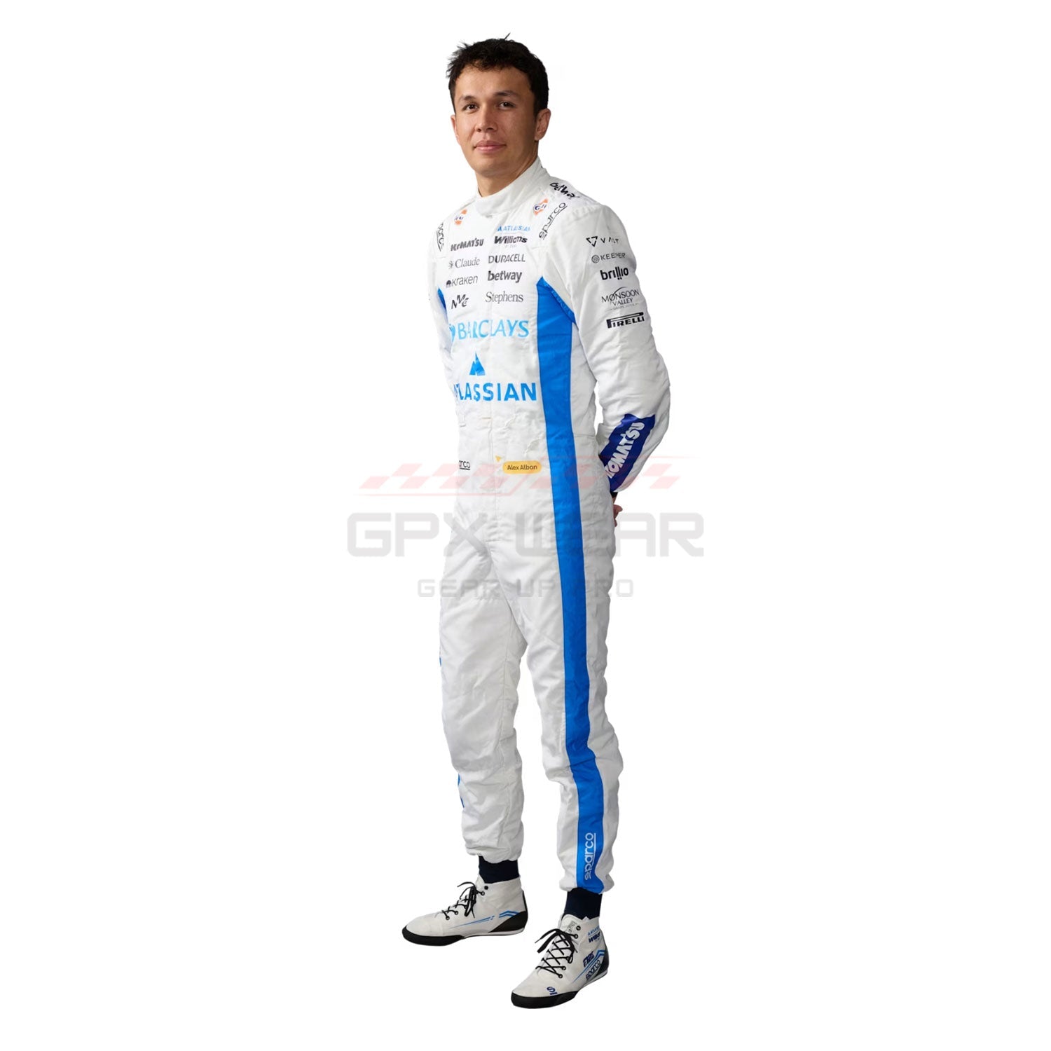 2026 Alexander Albon F1 Racing Suit Team Williams - GPX Wear