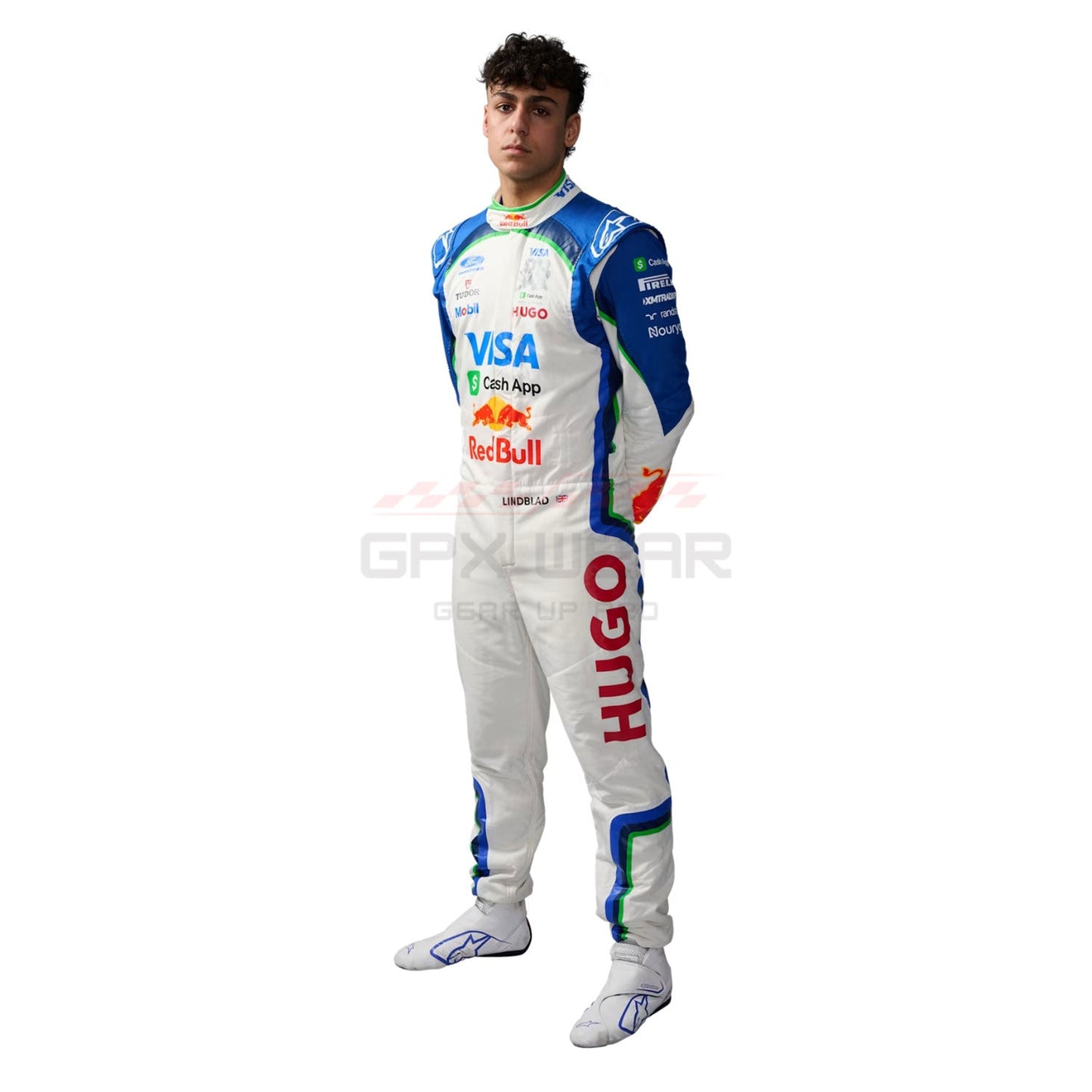2026 Arvid Lindblad F1 Racing Suit Team Racing Bulls - GPX Wear