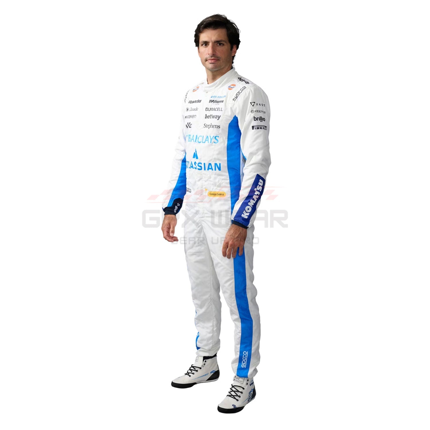 2026 Carlos Sainz F1 Racing Suit Team Williams - GPX Wear