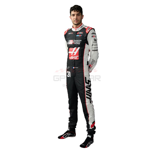 2026 Esteban Ocon F1 Racing Suit Team Haas - GPX Wear