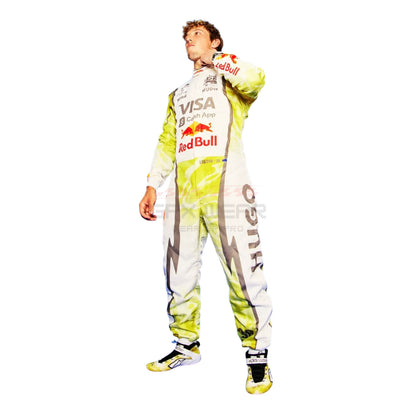 Full view of 2026 Liam Lawson Miami GP F1 Racing Suit - GPX Wear