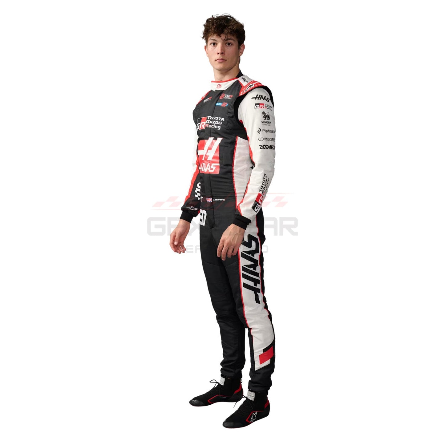 2026 Oliver Bearman F1 Racing Suit Team Haas - GPX Wear