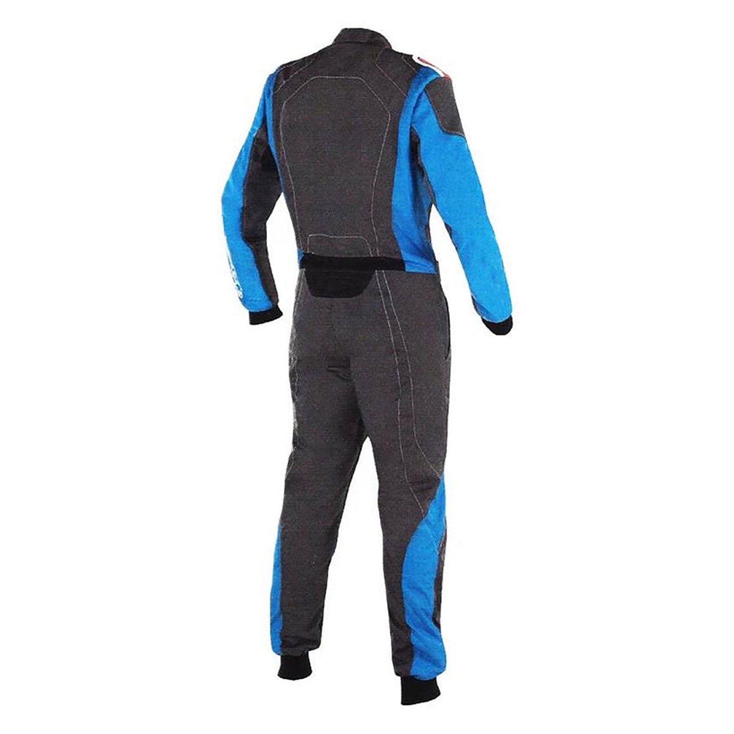 Black Blue Kart Racing Cordura One Piece Suit