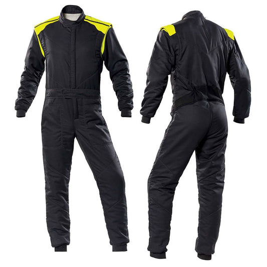 Black Go-Kart Car Driver Race Costume