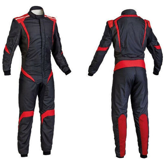 Black Go-Kart Driver Race