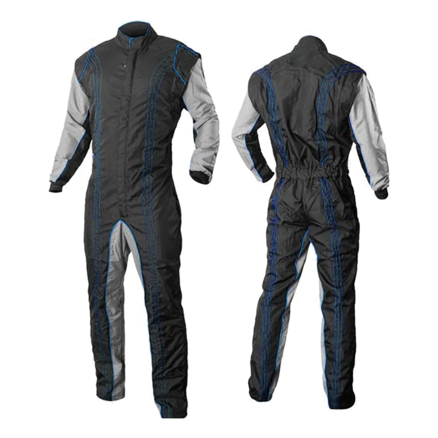 Black Kart Racing Men, Women Suit
