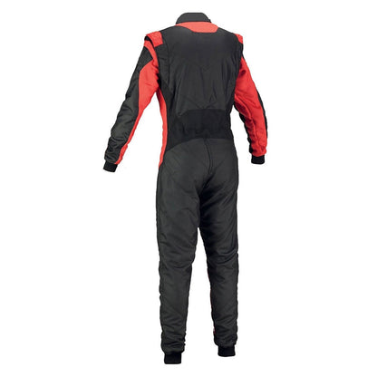 Black Orange Go-Kart Driver Race Wear