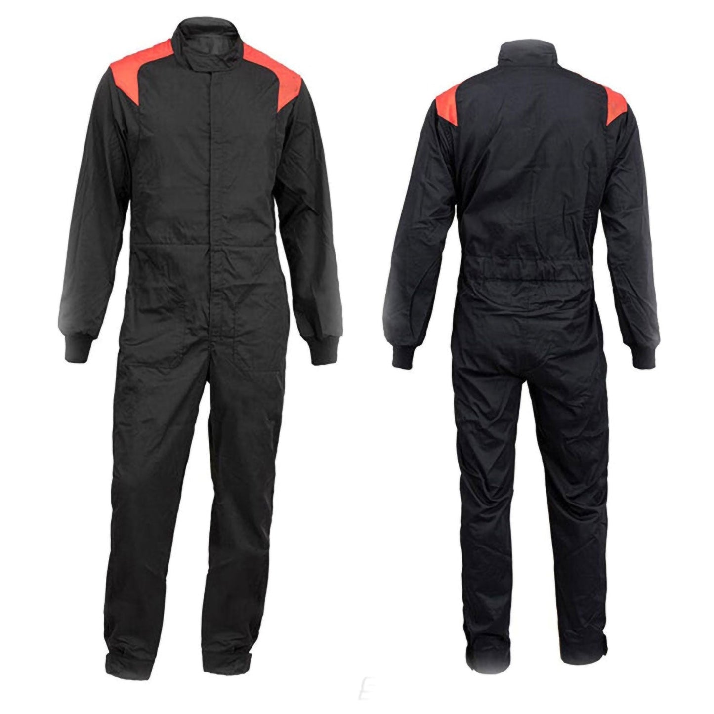 Black Red Go Kart Race Costume