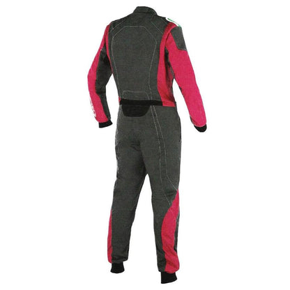 Black Red Race Suit For Karting