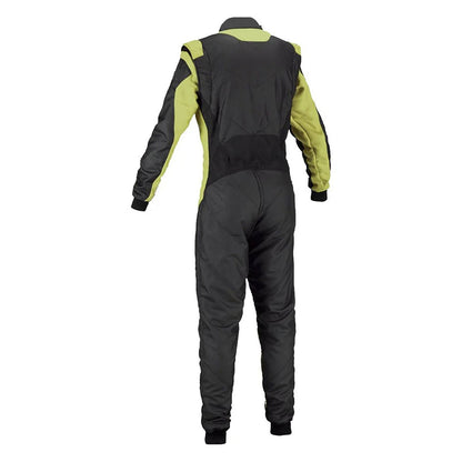 Black, Dark Khaki Go-Kart Driver Race Costume