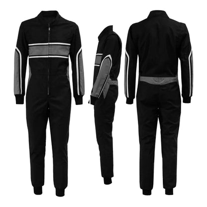 Black & Gray Go Kart Custom Suit