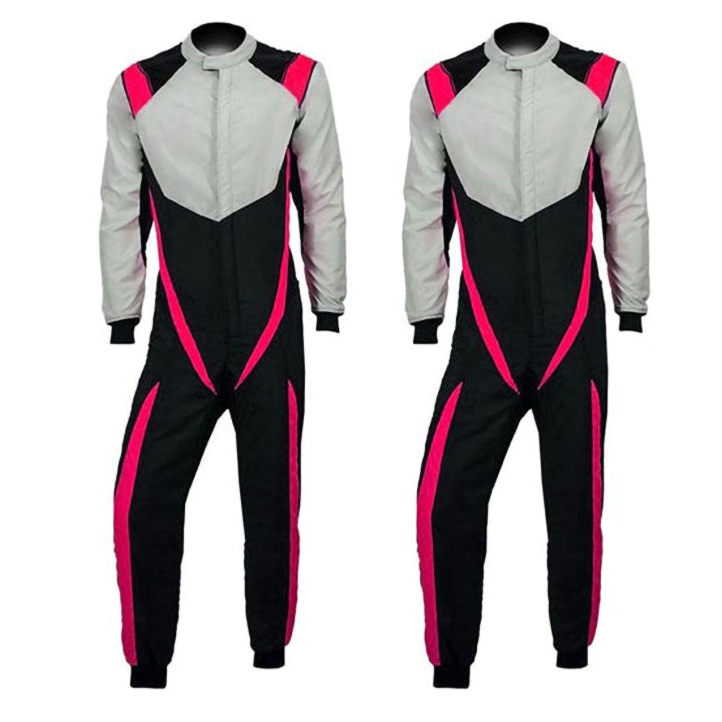 Black & Gray Racing Suit for Go Karting