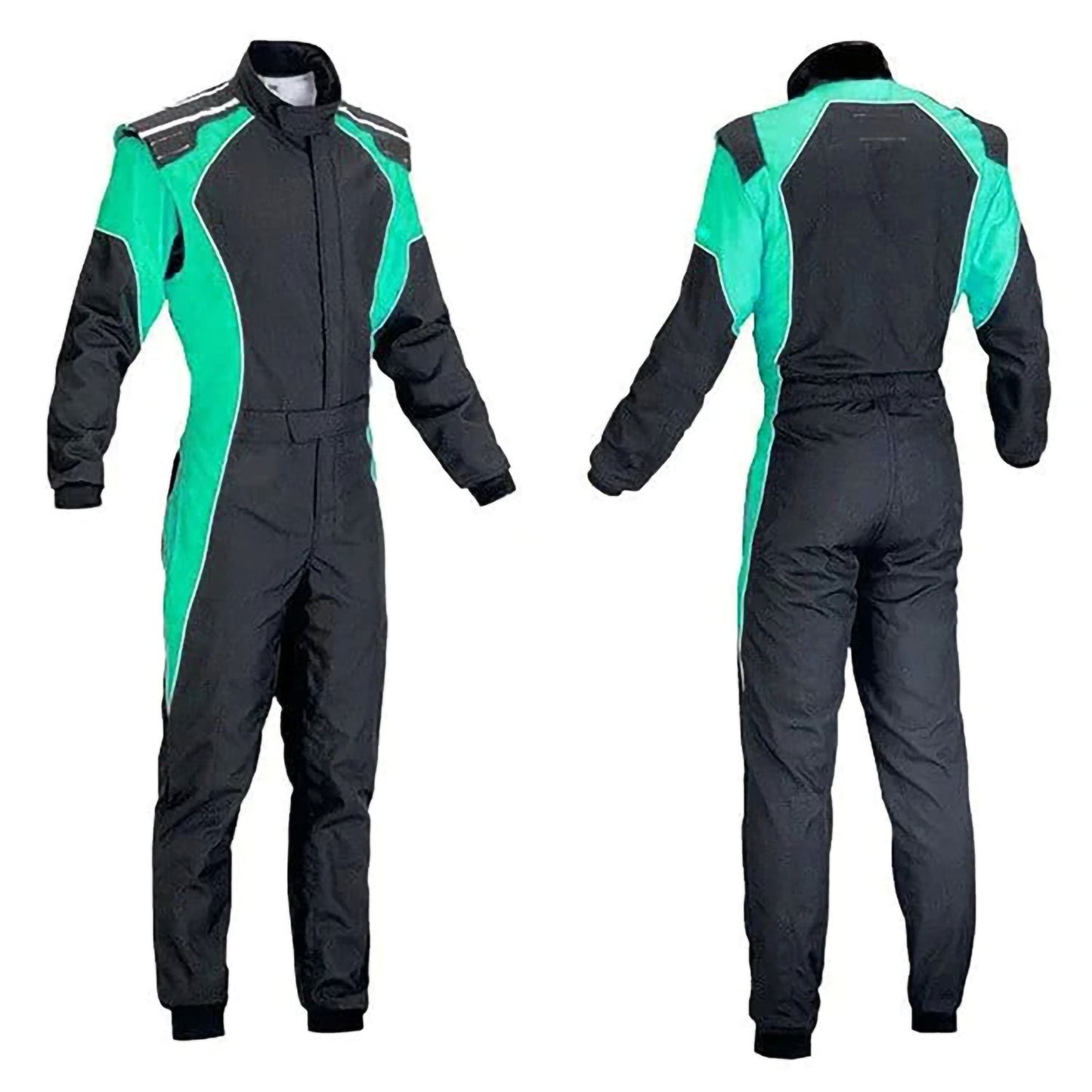 Black & Green Go Kart Custom Suit
