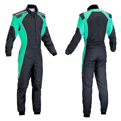 Black & Green Go Kart Custom Suit