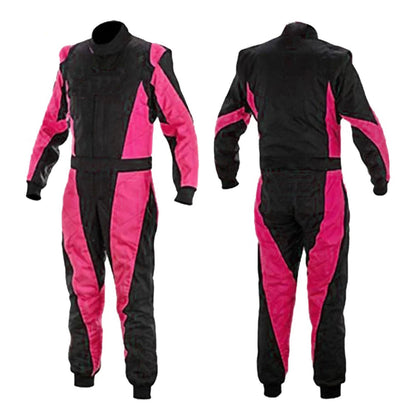 Black & Pink Custom Go Kart Racing Outfit