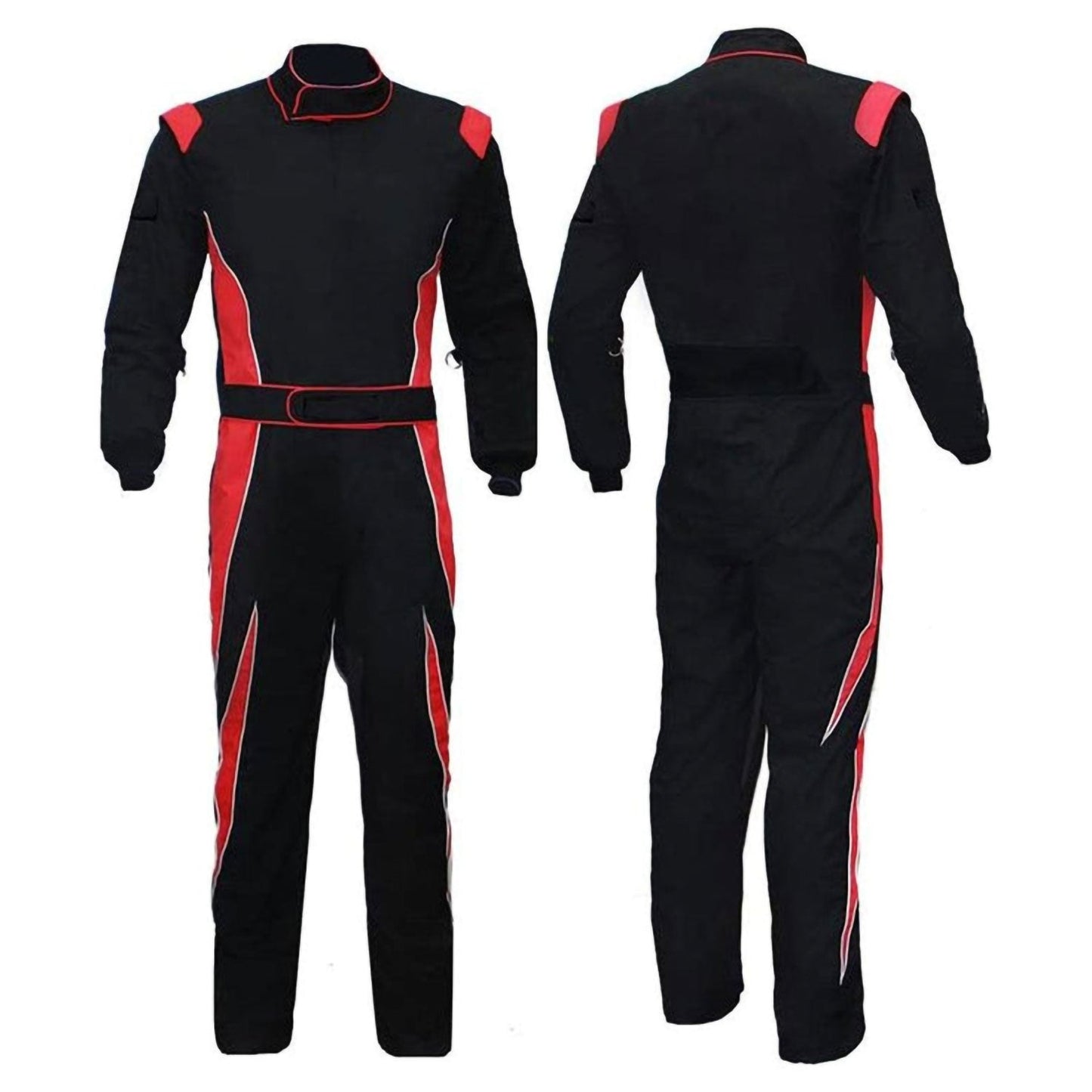 Black & Red Go Kart Racing Costume