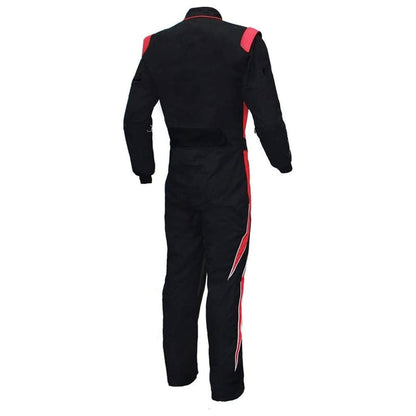 Black & Red Go Kart Racing Costume