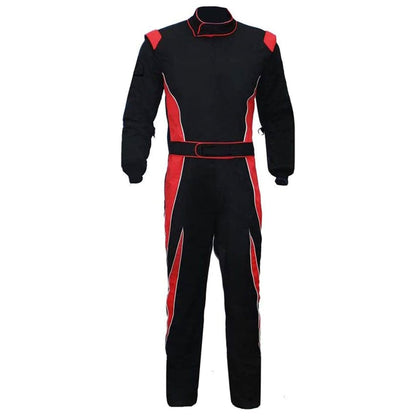 Black & Red Go Kart Racing Costume