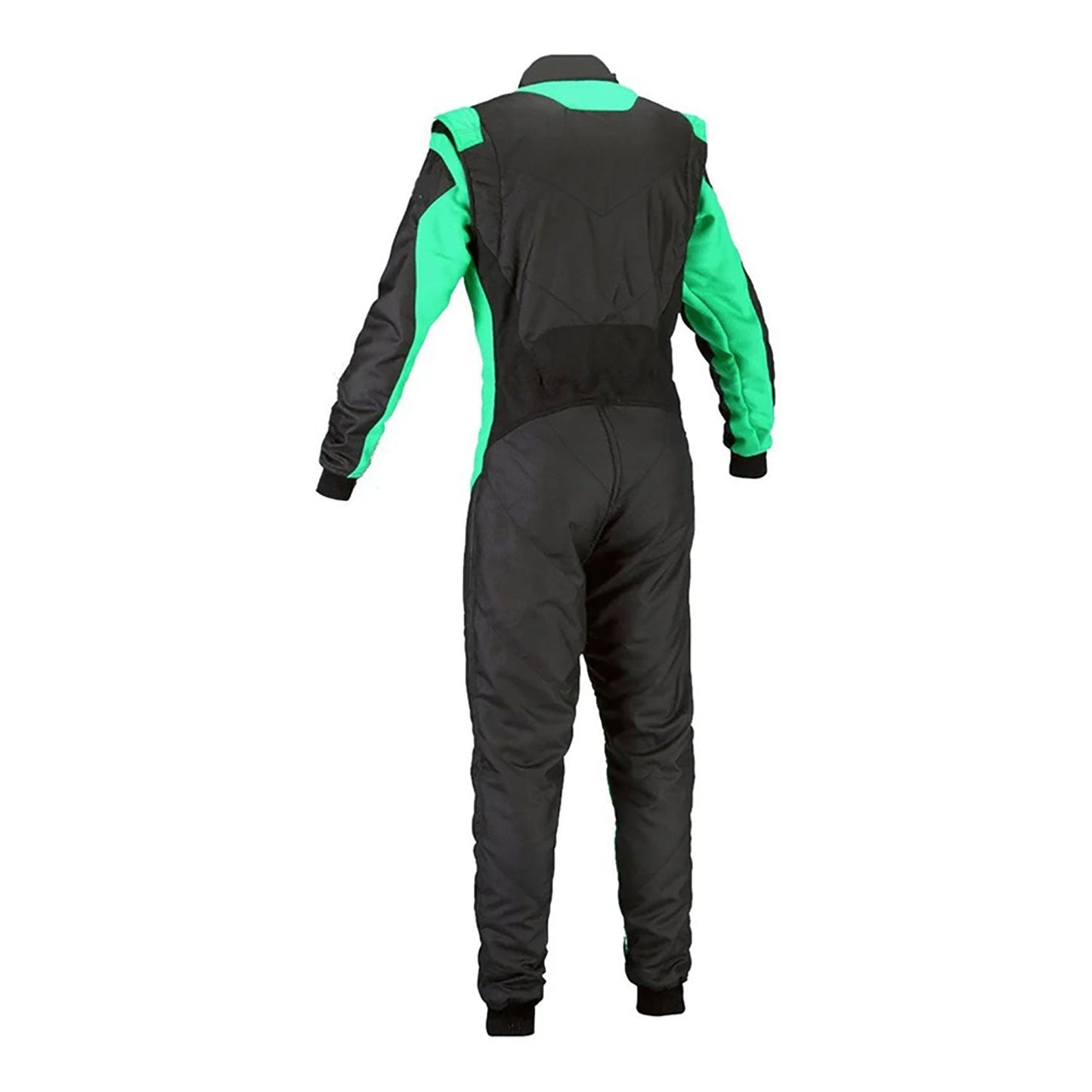 Black, Teal Go-Kart Car Racing Costume