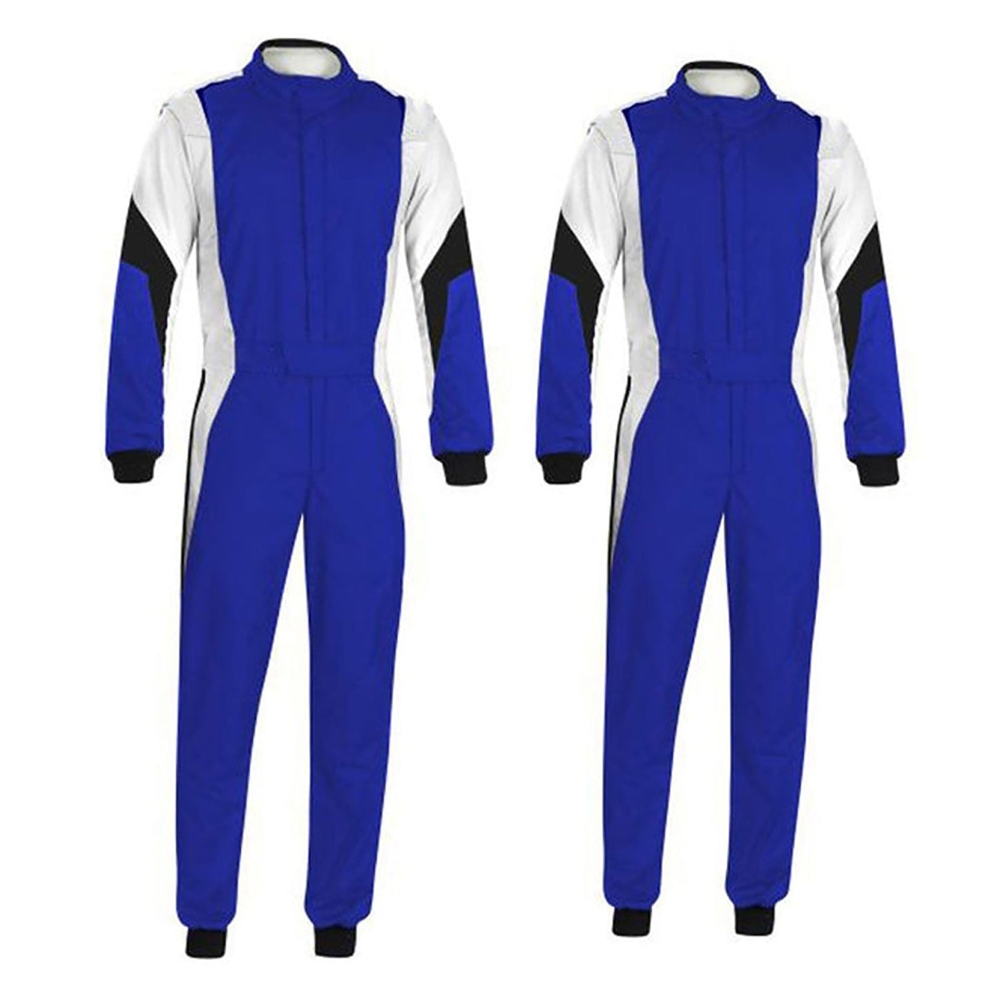 Blue White Go-Kart Race Outfit
