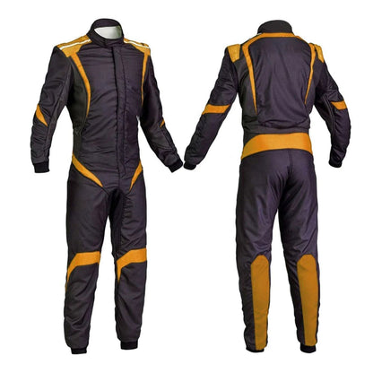 Custom Dark Golden Go Kart Racing Outfit