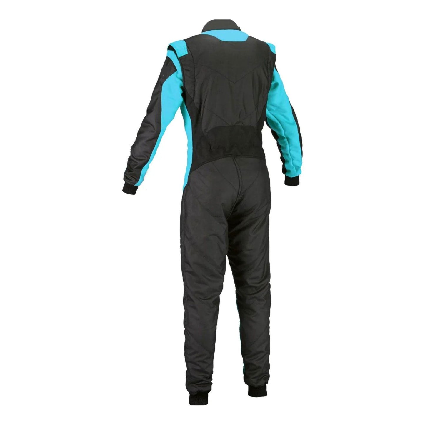 Custom Go Kart Racing Suit Black & Blue