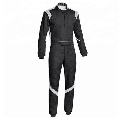 Go-Kart Car Driver Race Costume - Black