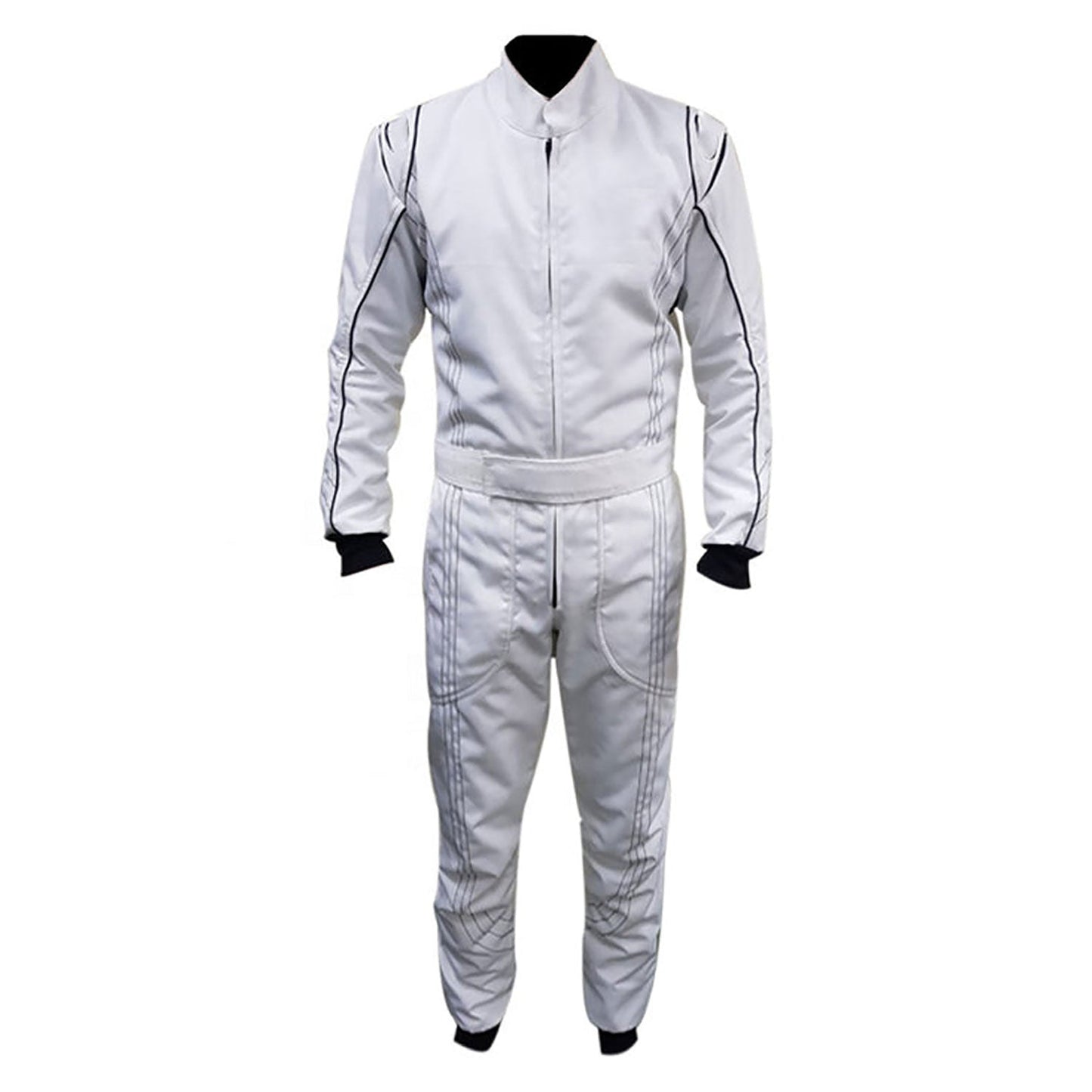 Go-Kart Driver Race Gear - White