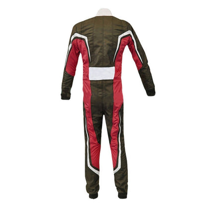 Go-Kart Racewear Costume - Red/Brown