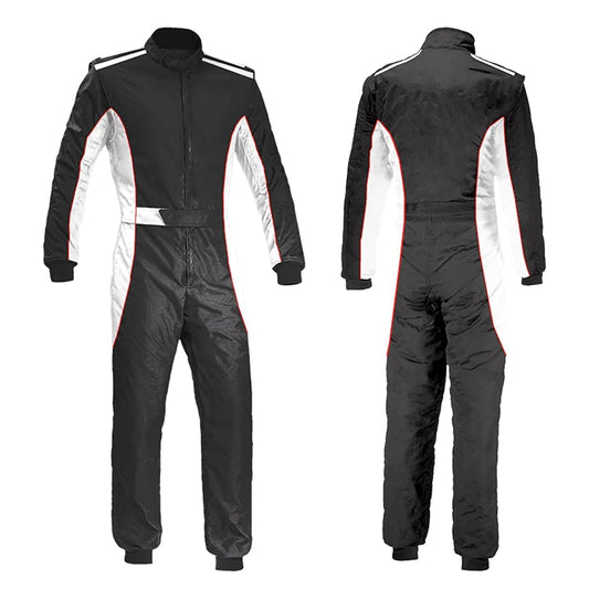 Go Kart Black Race Suit