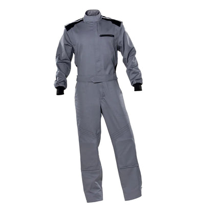 Go Kart Gray Custom Racing Suit