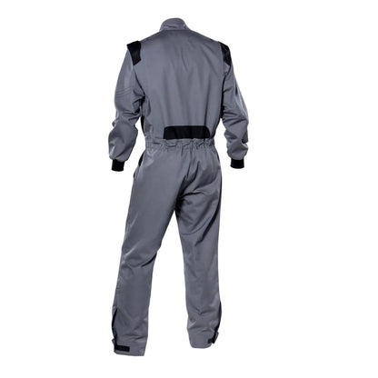 Go Kart Gray Custom Racing Suit