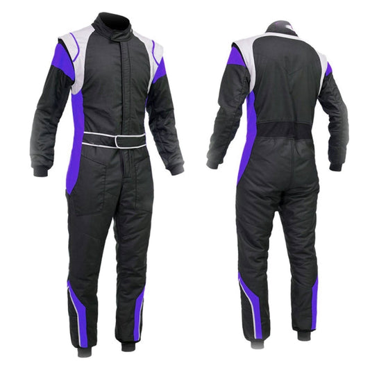 Go Kart Purple & Black Racing Costume