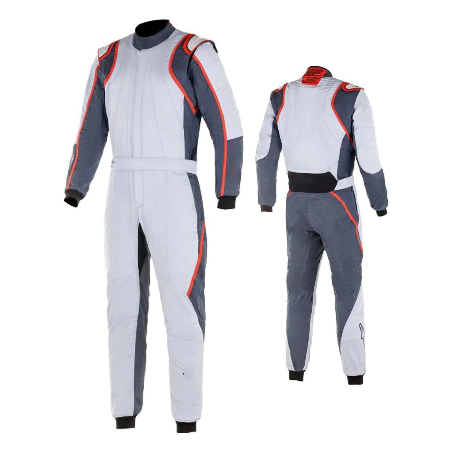 Go Kart Race Suit White