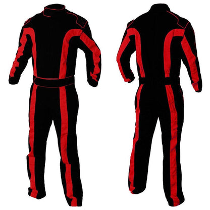 Go Kart Racing Costume Red & Black
