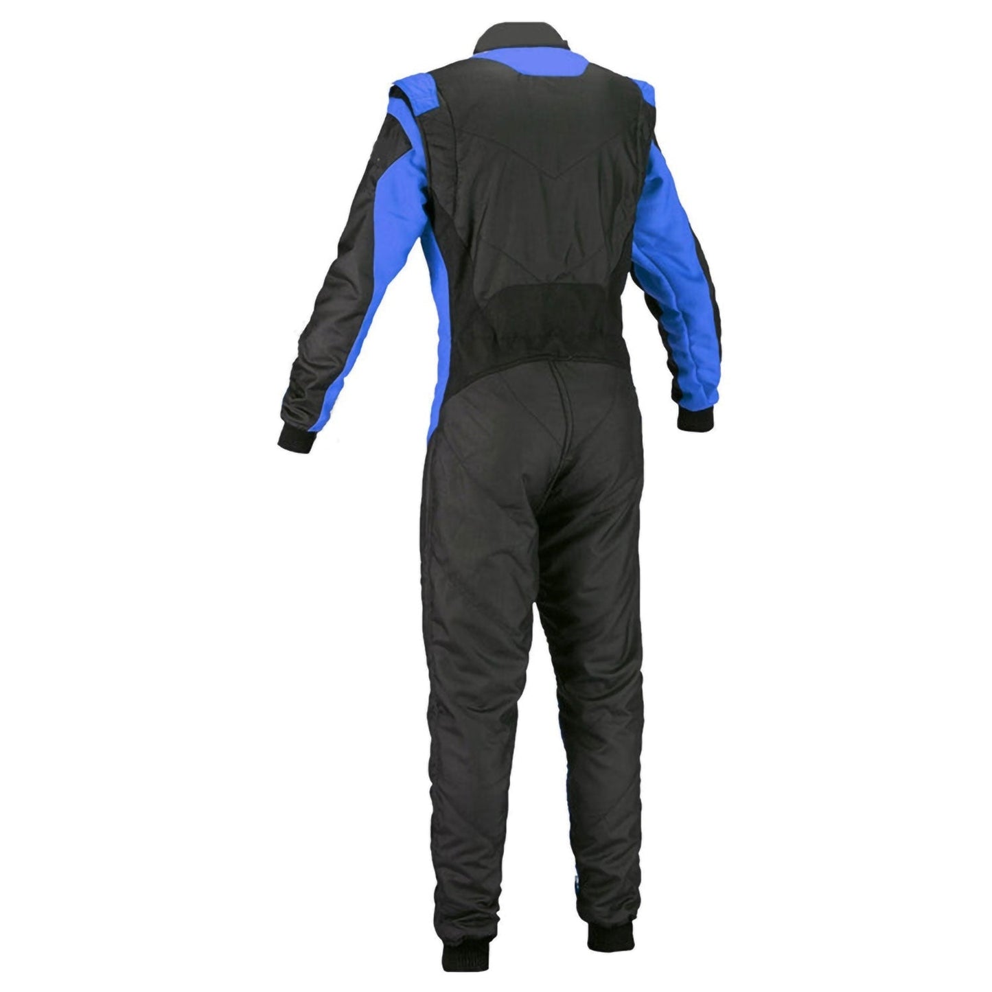 Go Kart Racing Suit Black & Blue