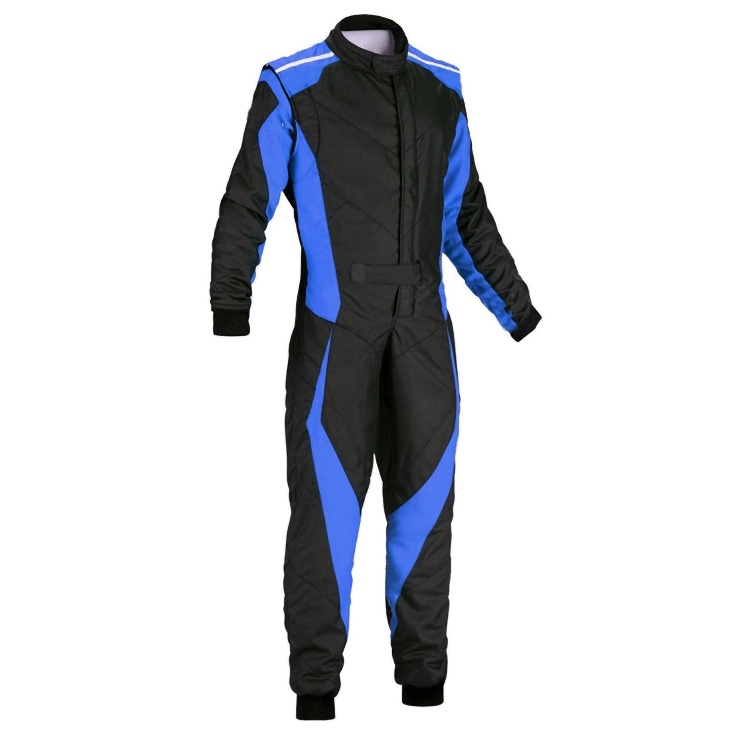 Go Kart Racing Suit Black & Blue
