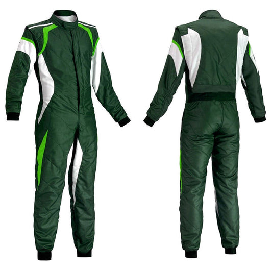 Go Kart Racing Suit Green