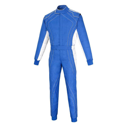 Go Kart Racing Suit Men Blue