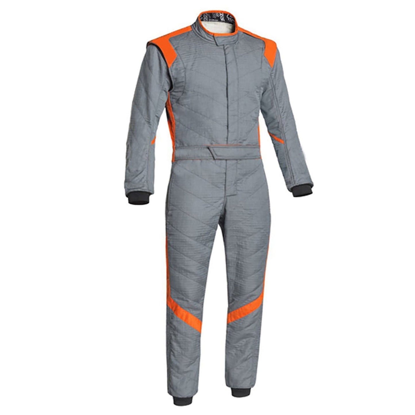 Gray Go-Kart Driver Racing Gear
