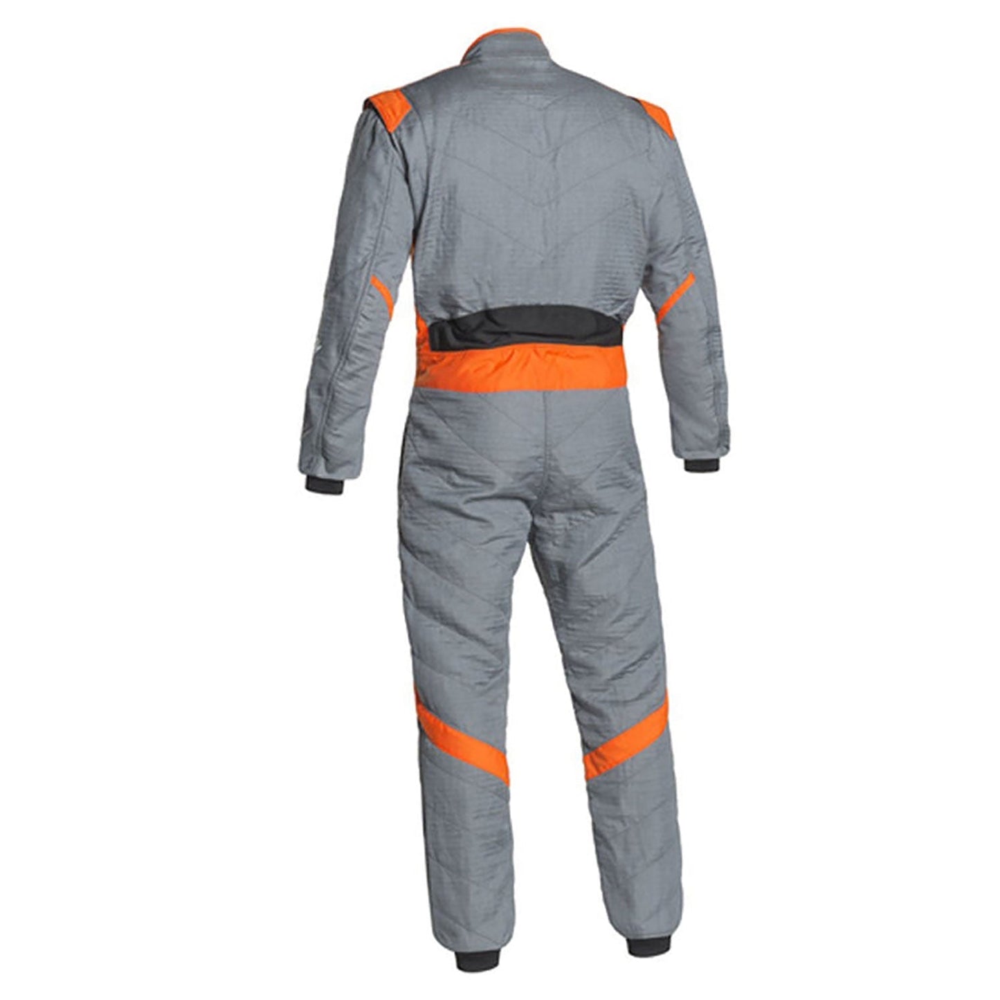 Gray Go-Kart Driver Racing Gear