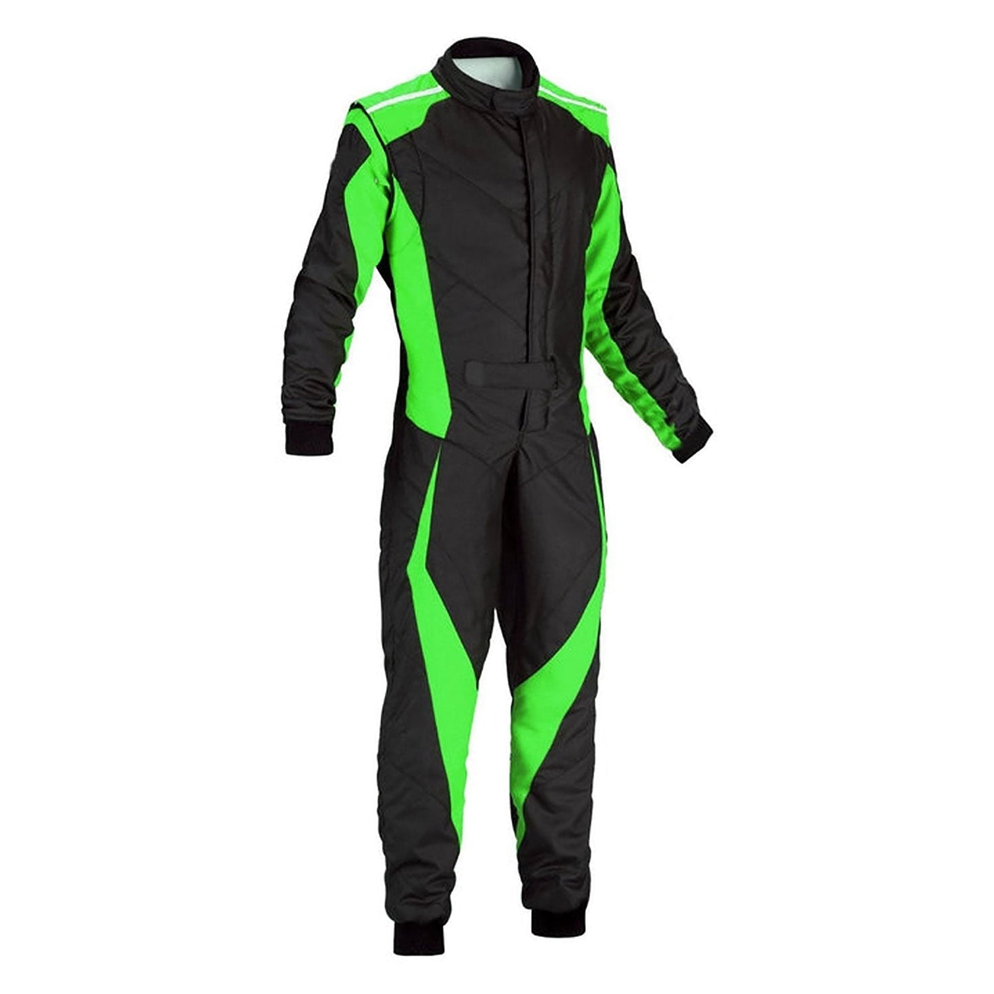 Kart Race Cordura One Piece suit - Black Green