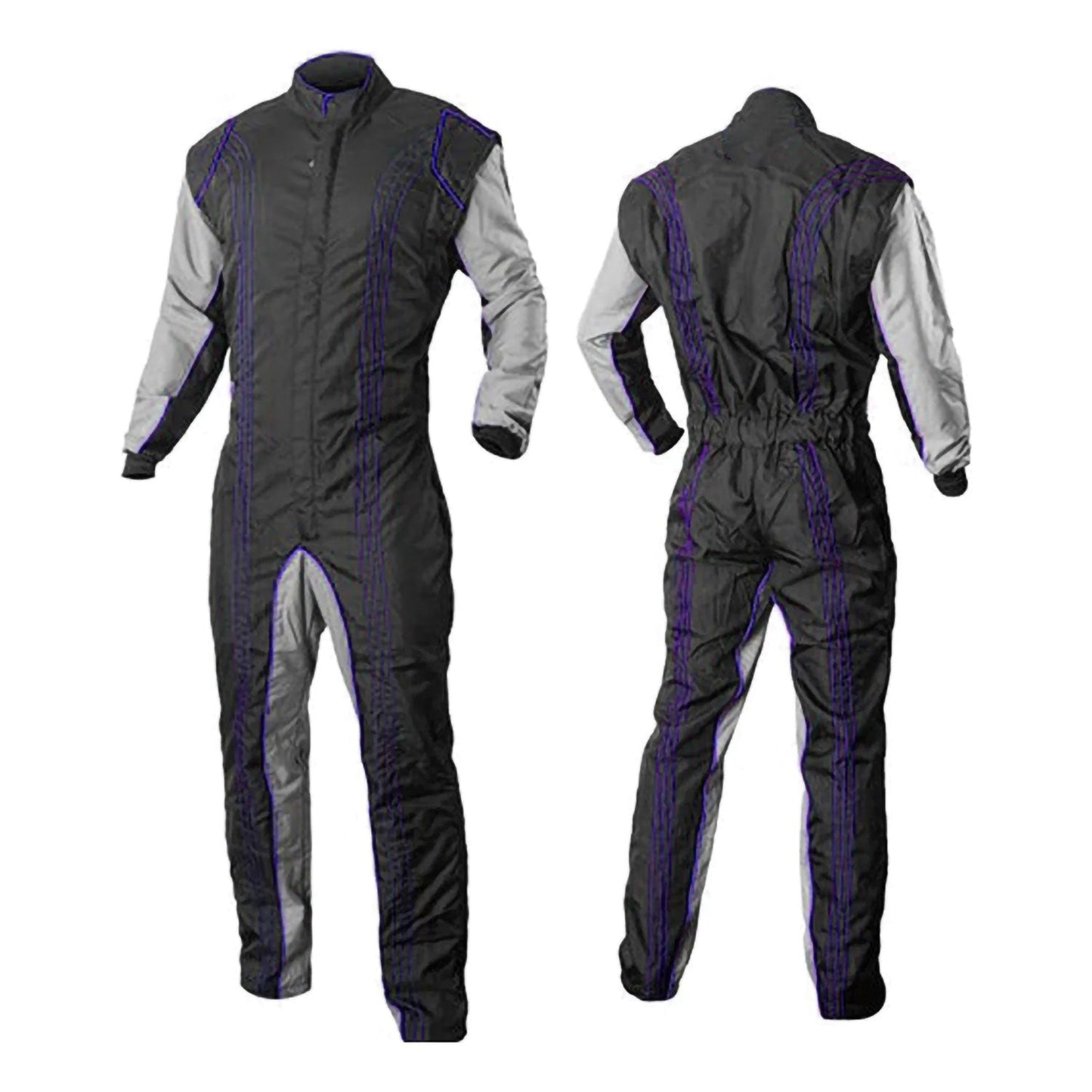 Kart Racing Unisex Suit Black