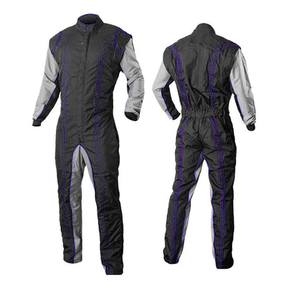 Kart Racing Unisex Suit Black