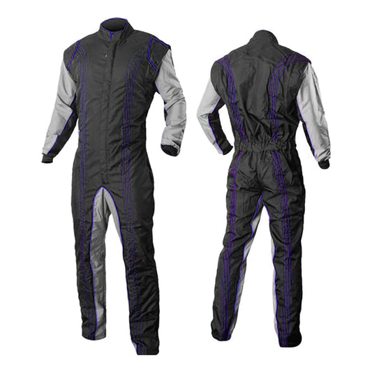 Kart Racing Unisex Suit Black