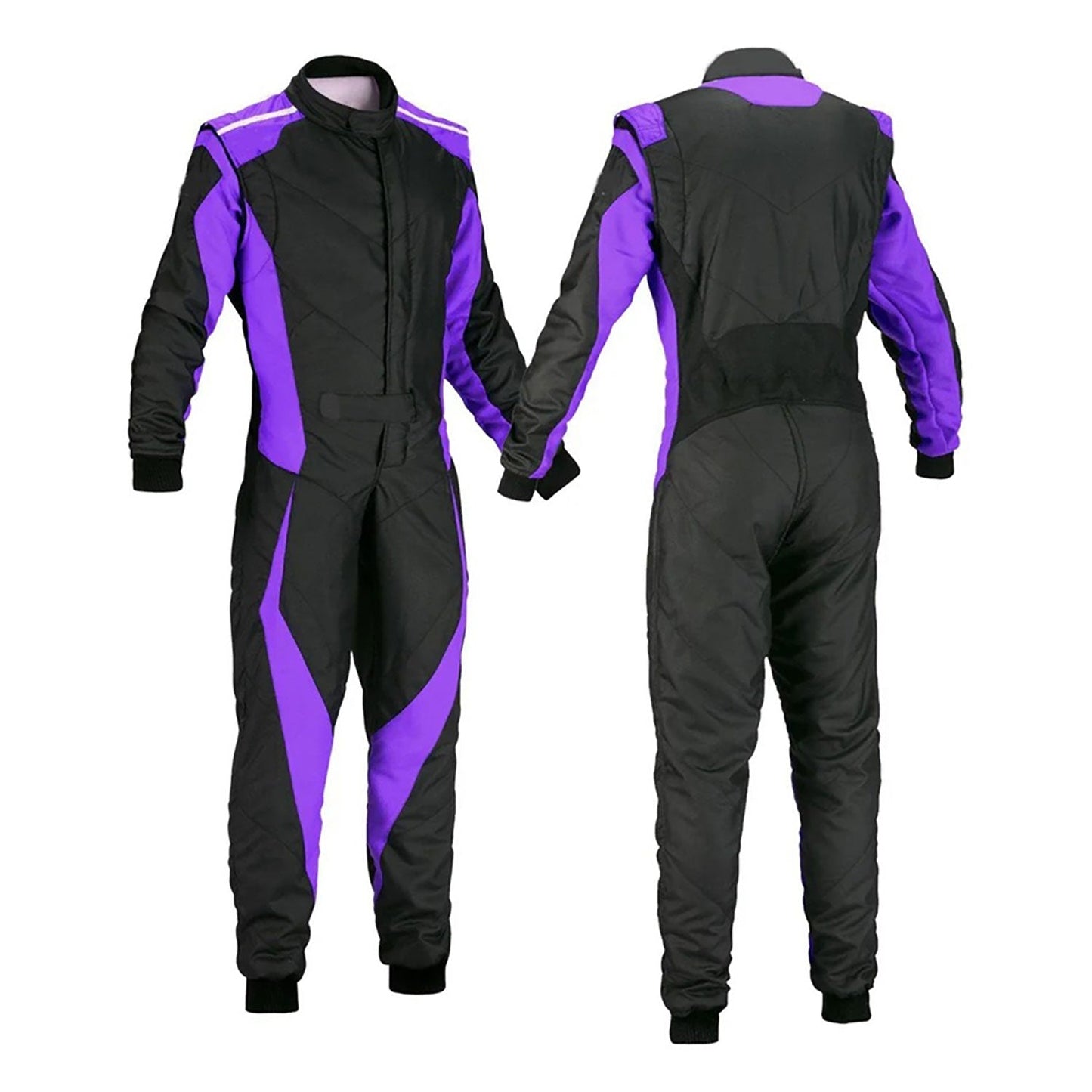 Karting Racing Cordura One Piece suit - Black, Violet